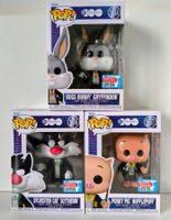 Funko Pop Sylvester, Porky Pig, Bugs Bunny als Harry Potter