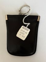 Vintage Schlüsseletui ABM Leder schwarz