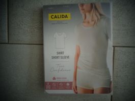 CALIDA Kurzarm-Shirt aus Wolle-Seide GR.XS. NEU