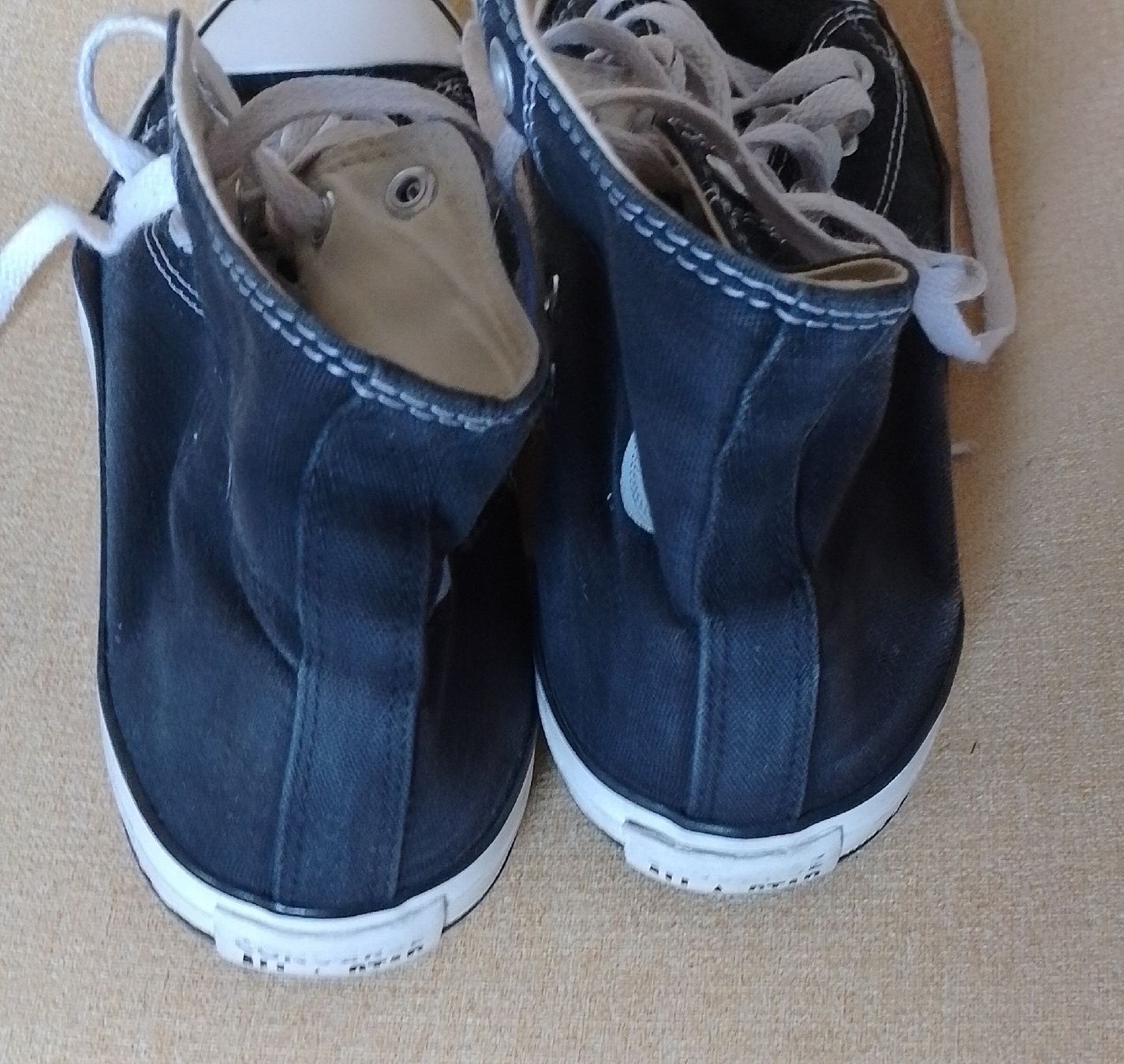 Converse Herrenschuhe: Converse All Star Herrenschuhe,  schwarz – Gebraucht aus Uznach von EMaria83 1
