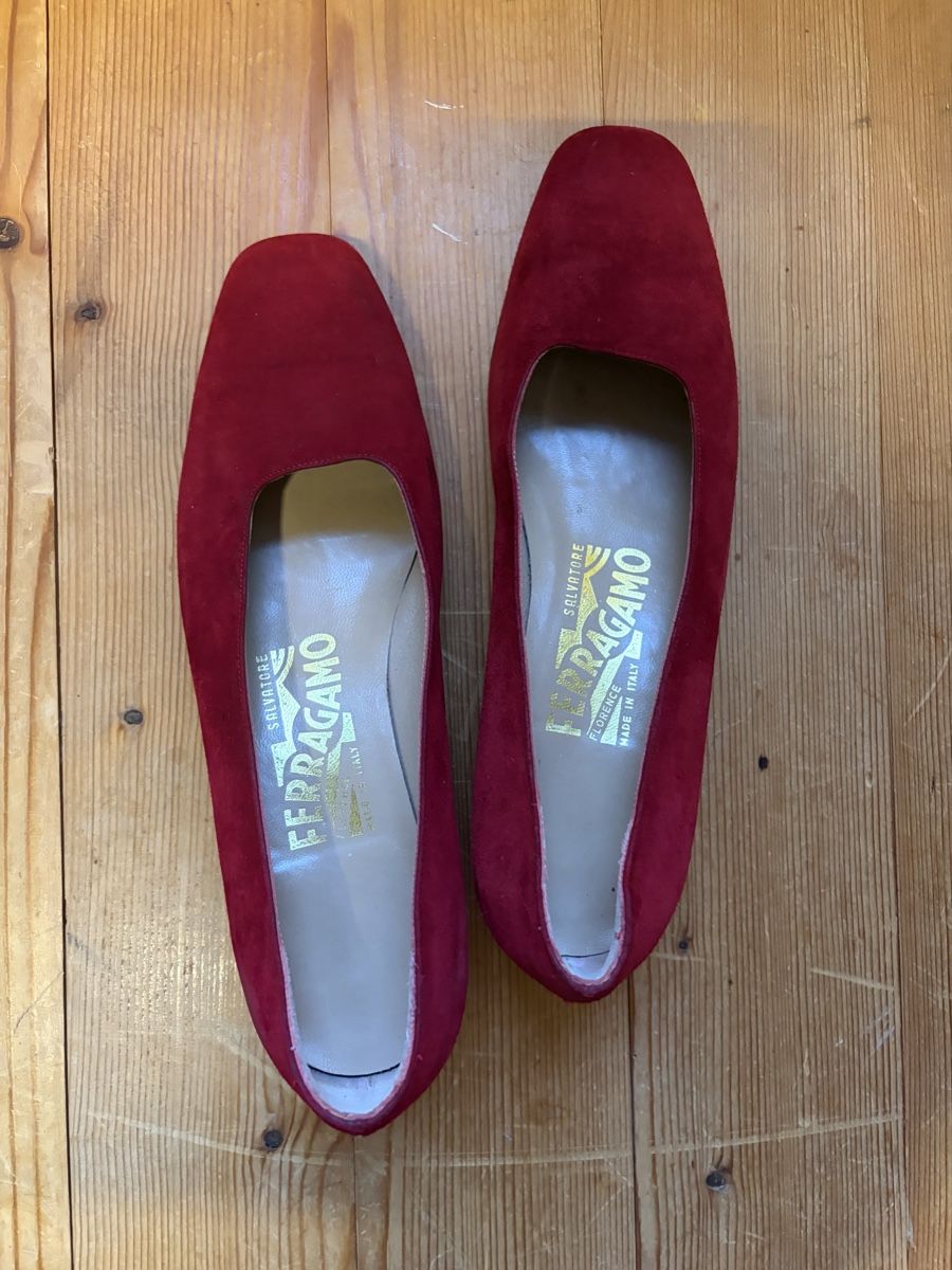 Salvatore Ferragamo Scarpe da donna: Salvatore Ferragamo Red Elegant Shoes – Usato da St.Josefen venduto da lop_lh8d 3