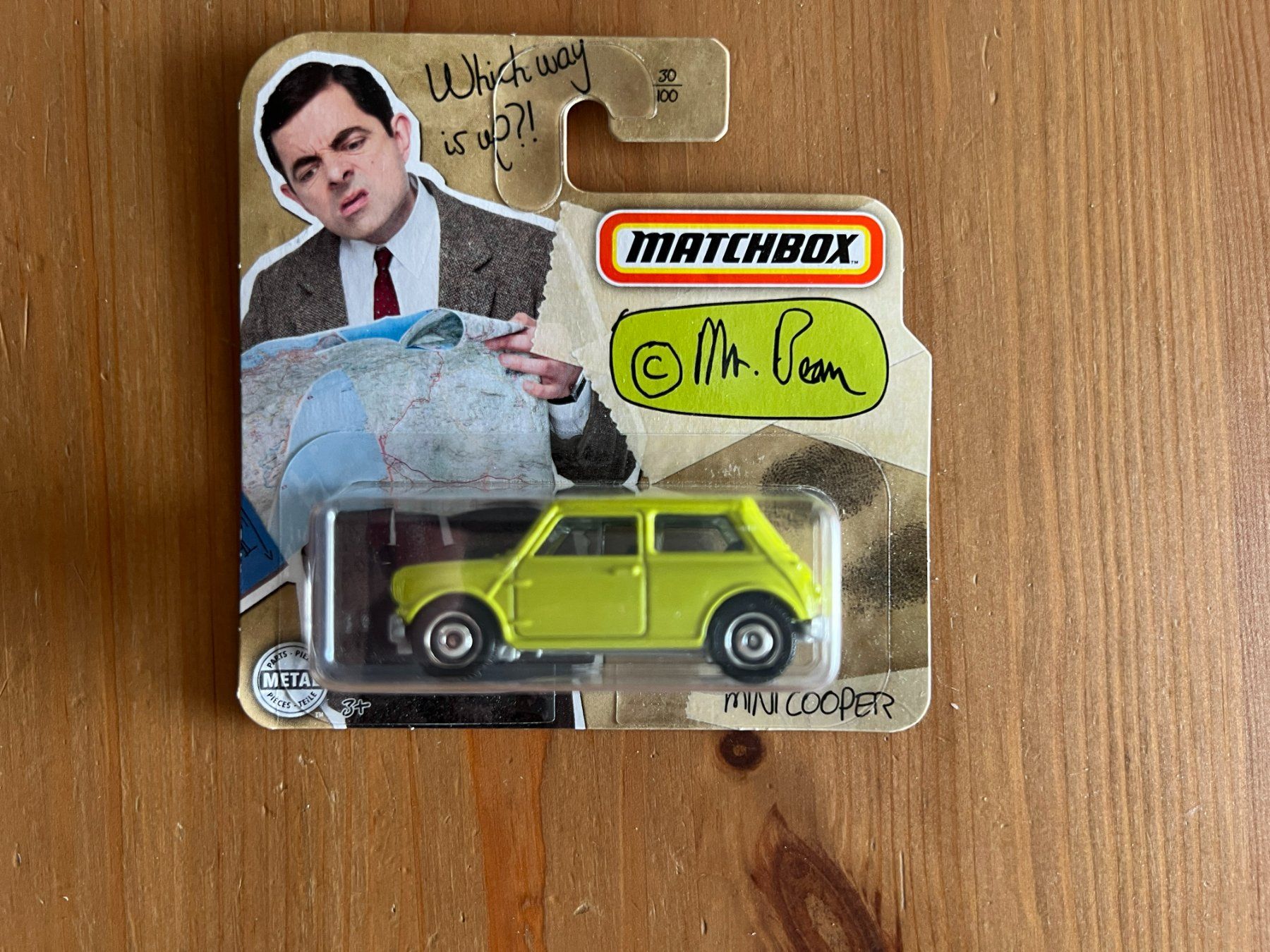 Voitures modèles: Matchbox Mr. Bean Mini Cooper short card – Neuf avec emballage d'origine à Meilen par rdv_n7s9