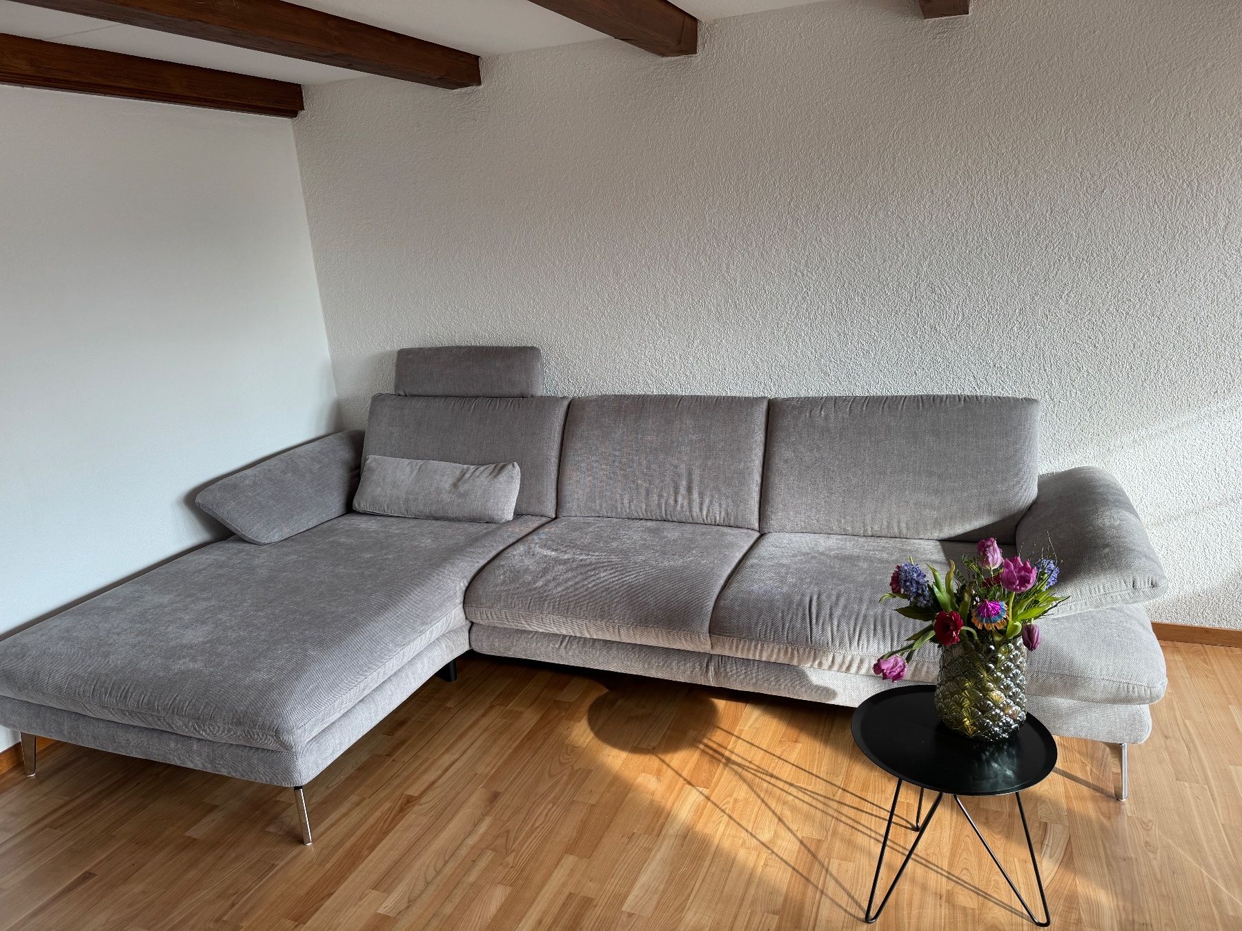 Knoll Divani: Dieter Knoll Sofa grau Preis verhandelbar – Usato da Mönchaltorf venduto da Jasmin03 5