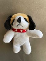 Porte-clé  motif chien Saint-Bernard