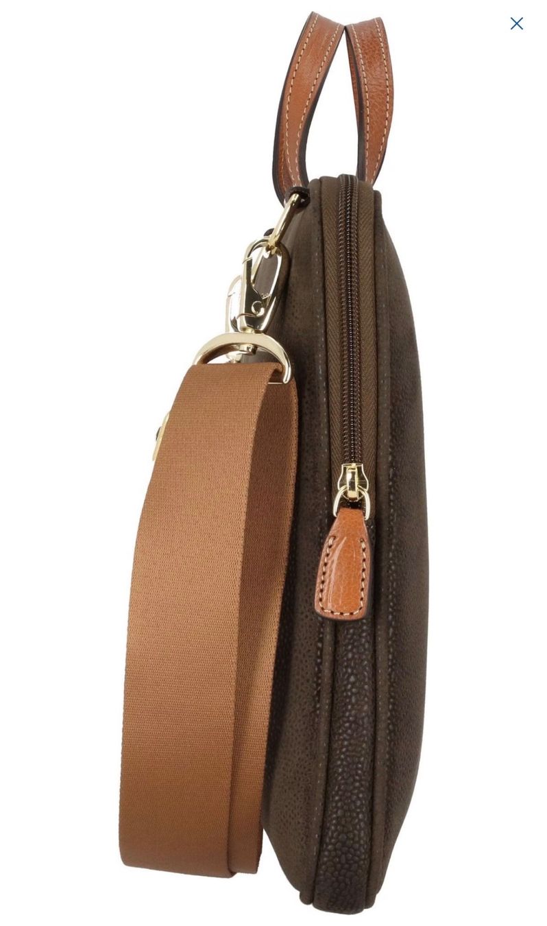 Brics Borse: Bric’s Laptoptasche, Leder, Braun – Nuovo (secondo la descrizione) da Horgen venduto da Ed0 2