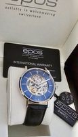 NEU EPOS TIMELESS SKELETON UHR AUTOMATIC FULL SET GARANTIE