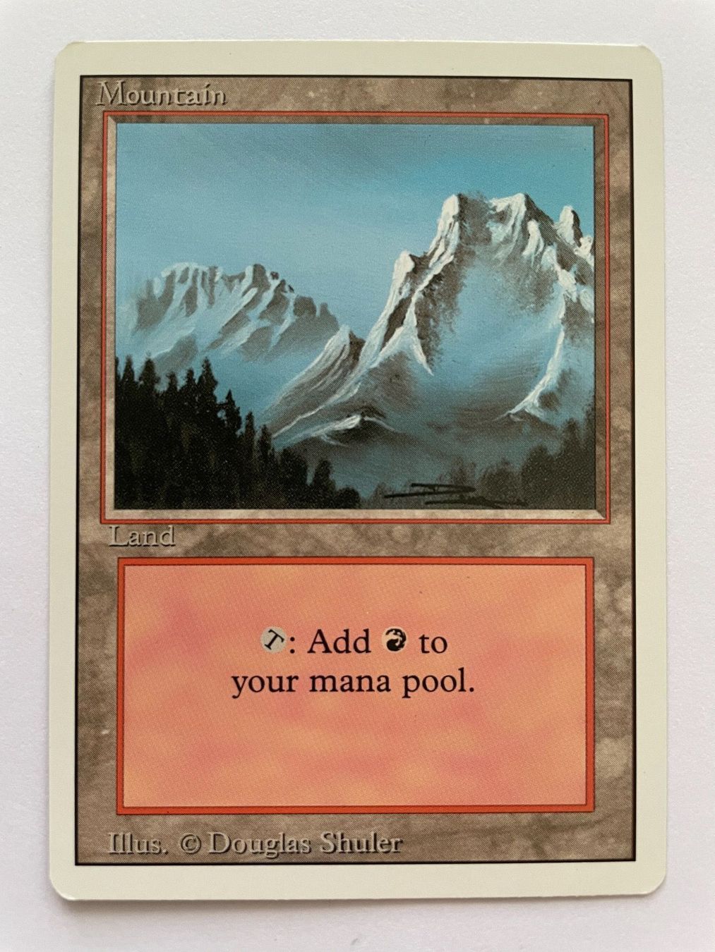 Cartoline: MTG - Mountain – Usato da Zürich venduto da T_H_O_M_A_S