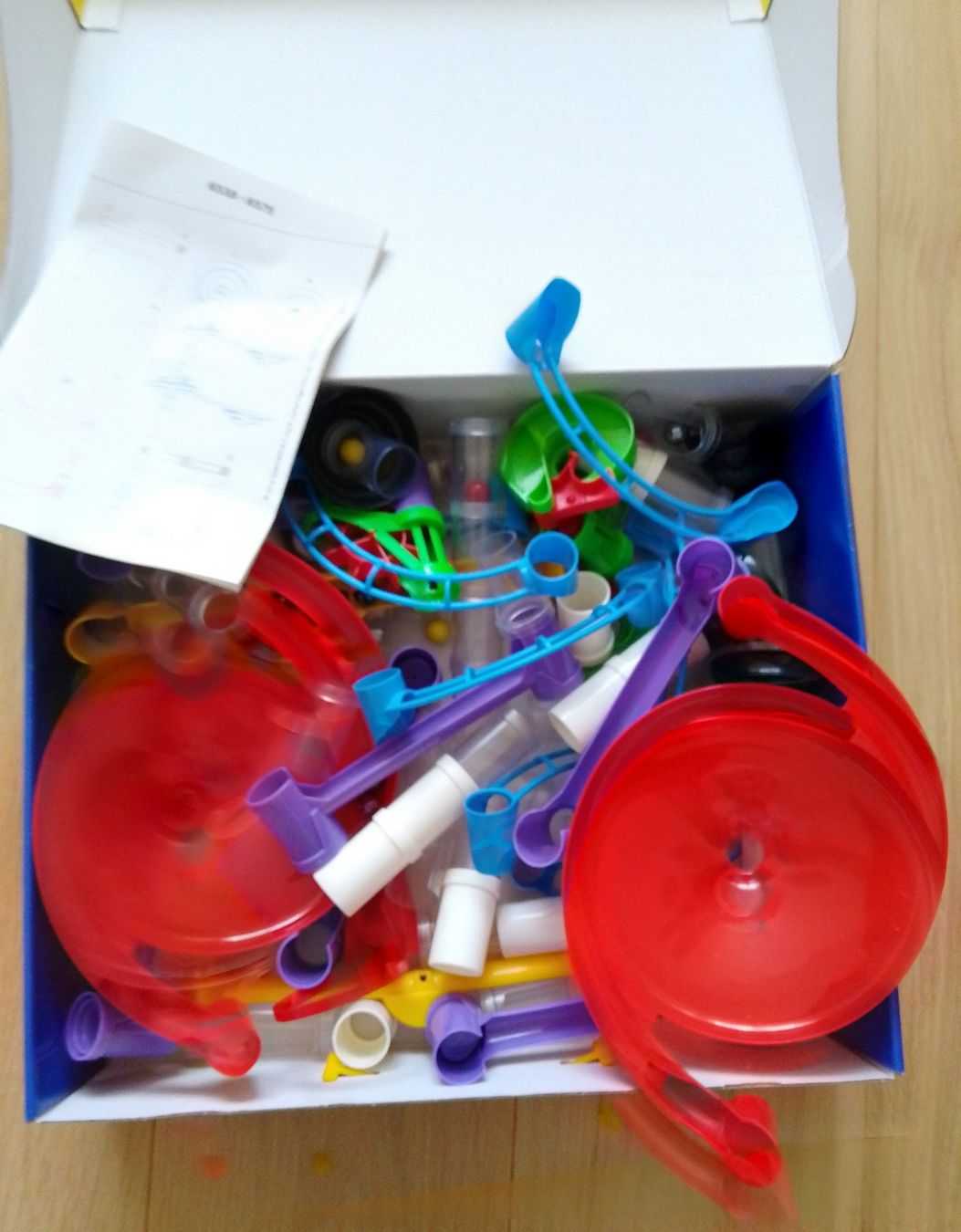 Spielzeuge: Kugelbahn Bauset Quercetti ca. 90 Teile ab 5+ – Gebraucht aus Wohlen AG von salamanderspielwaren 3