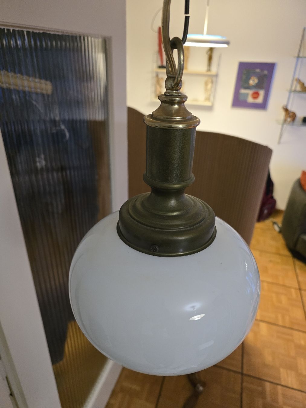 Lampade: mid century Opalglas Lampe – Usato da Biel/Bienne venduto da alexriveros2 3