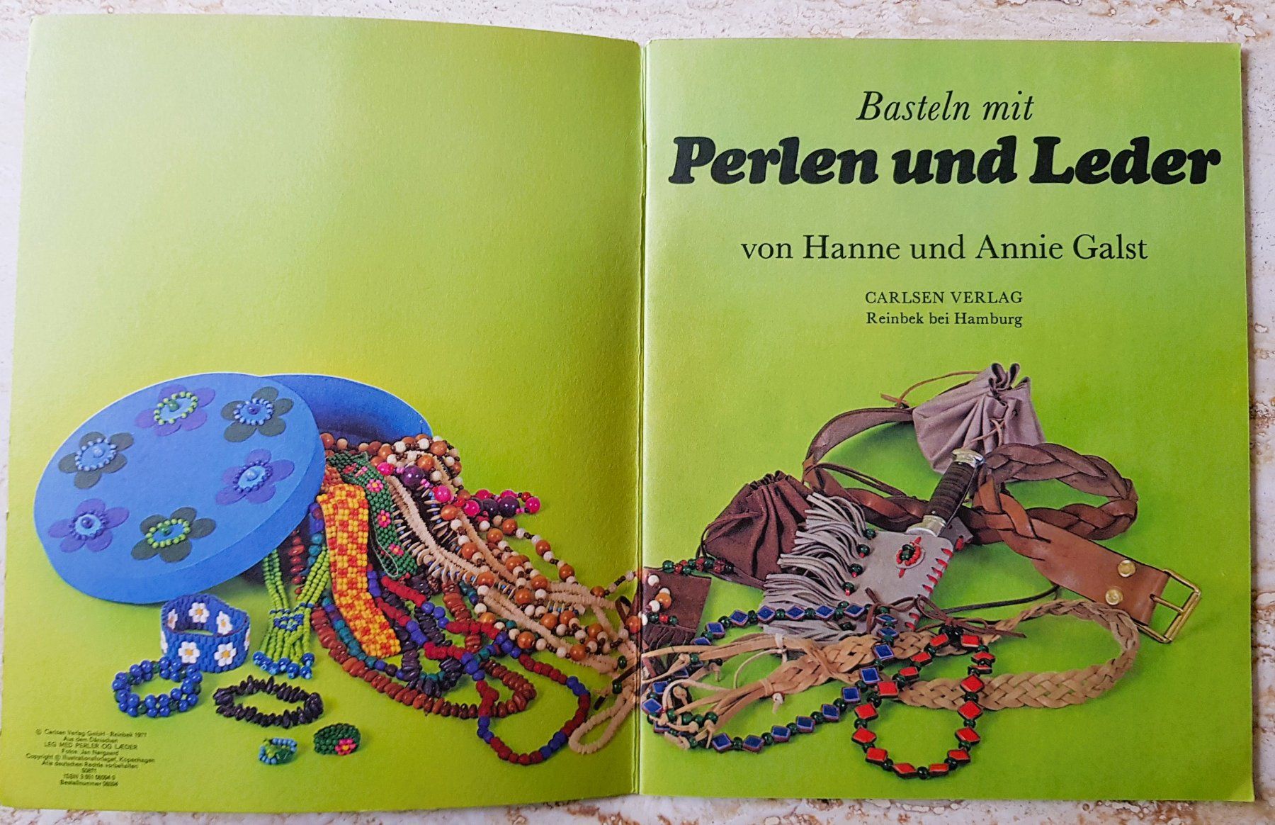 Libri: Basteln mit Perlen und Leder – Usato da Winterthur venduto da Joschko 2