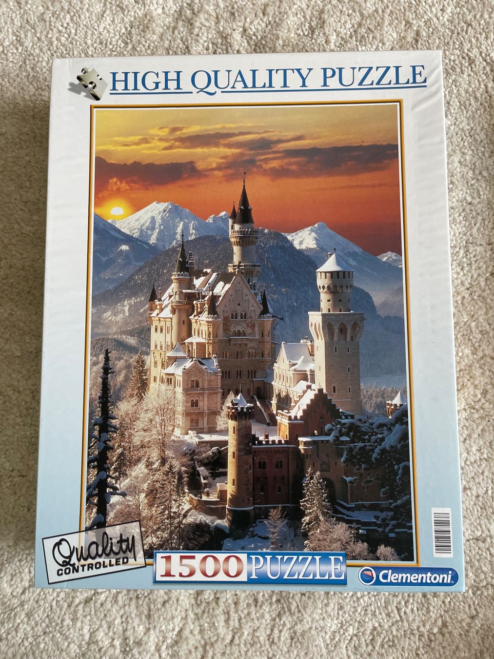 Clementoni Puzzle: Puzzle Neuschwanstein (1500 Teil) – Usato da Kriens venduto da Sabmu