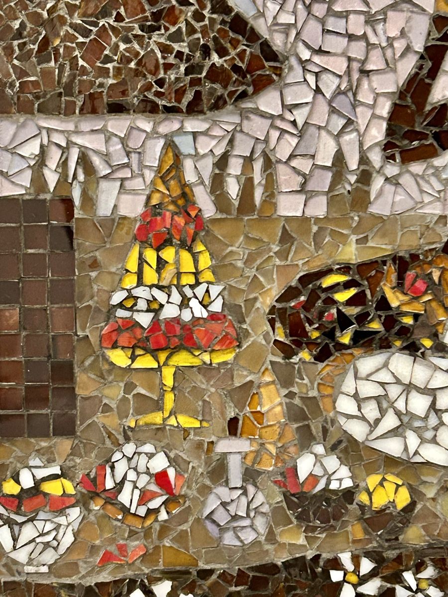Poster & Bilder: Bali Mosaik Bild 46 x46 cm – Gebraucht aus Gunten von starfish3 3