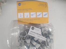 Rohrbride Auto Klick Rohrschelle M20 M25 20Stück
