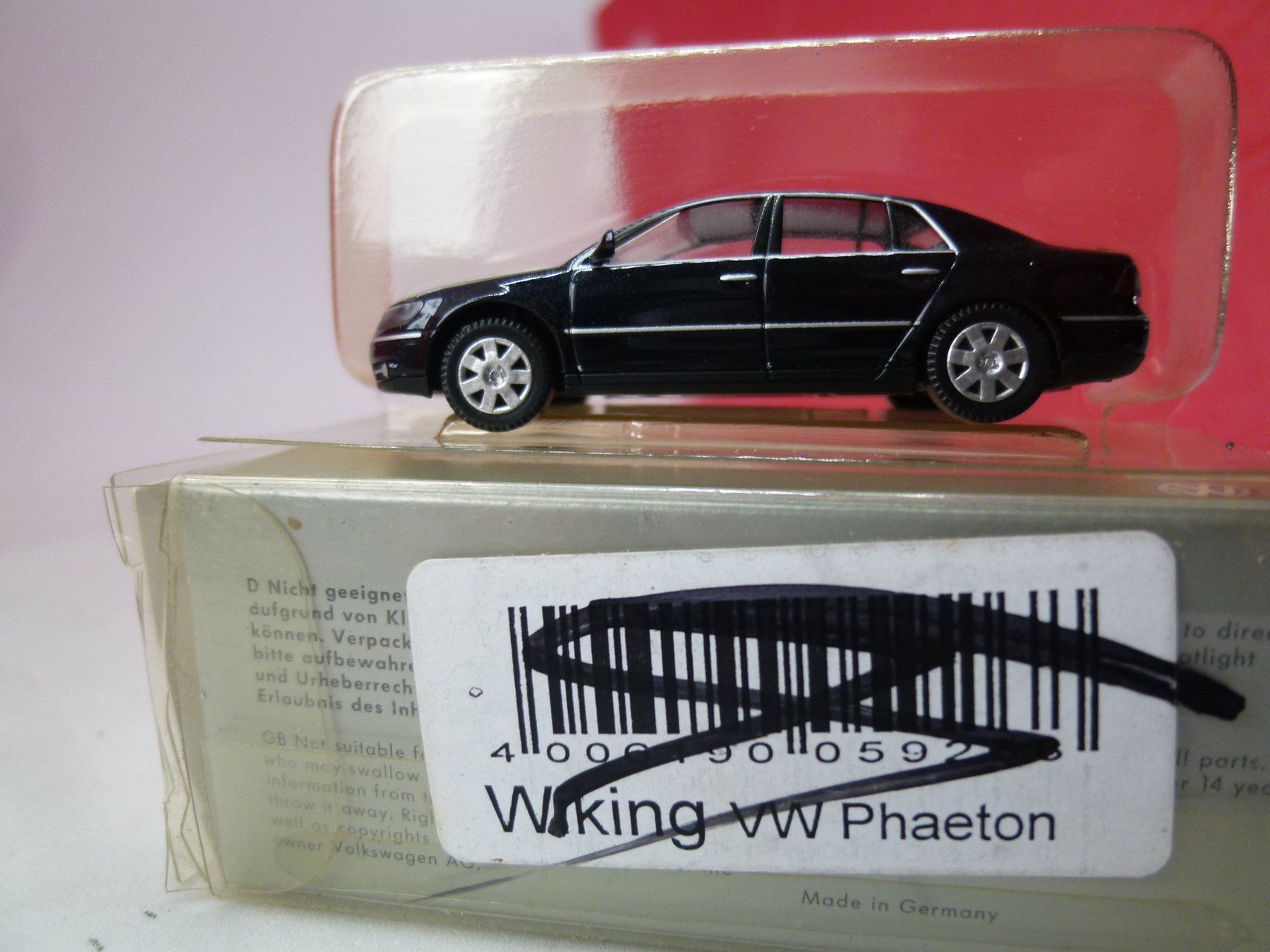 Wiking Modellini d'auto: Wiking - VW Phaeton = sehr selten - top – Usato da Reiden venduto da mondial2