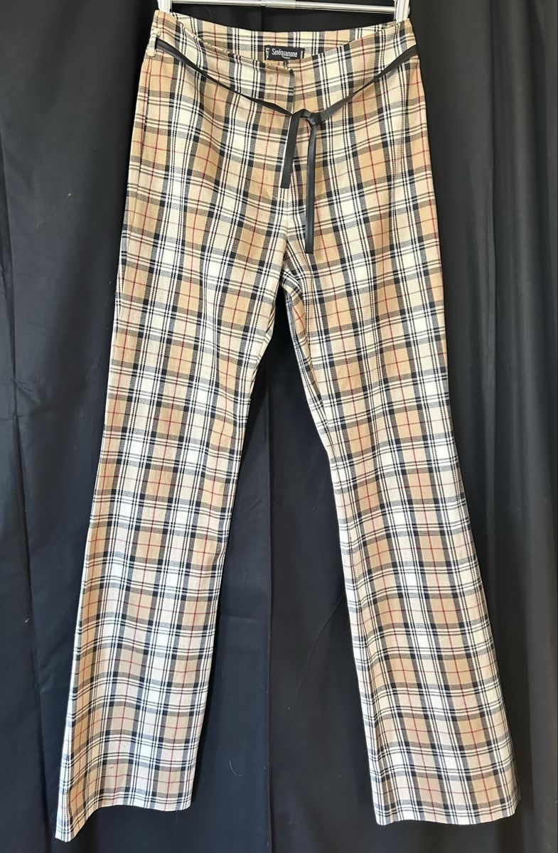 Pantaloni: Sinequanone Paris Trousers, size 36, checked pattern. – Nuovo (secondo la descrizione) da Zürich venduto da Mistral61