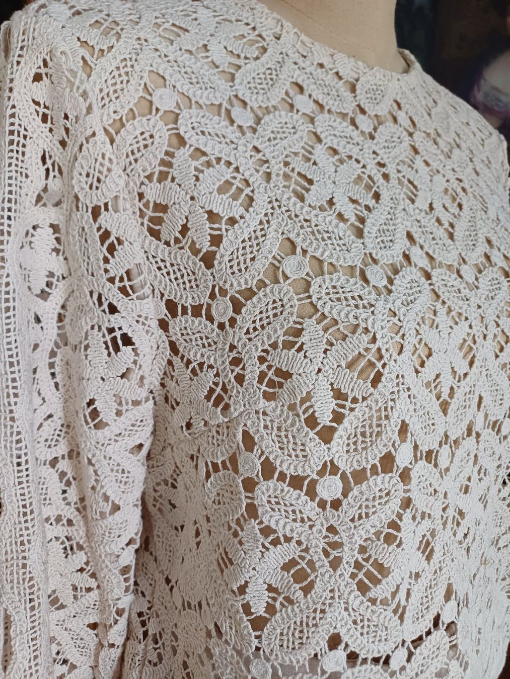 H&M Maglioni & Felpe: Leichter Pullover aus Baumwollspitze Gr. 38/ M – Nuovo (secondo la descrizione) da Romanshorn venduto da Hanibal424 4
