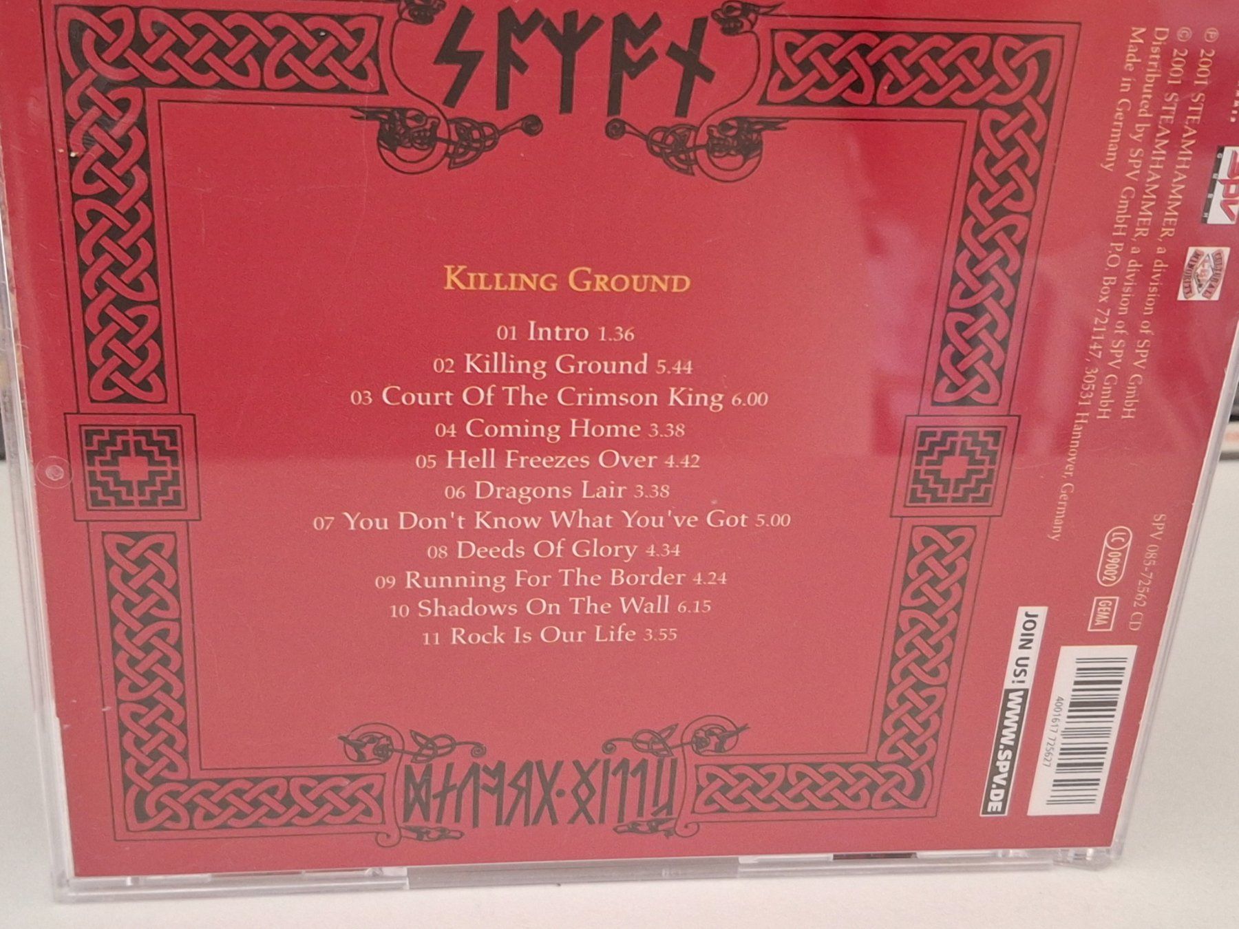 CD: CD Saxon - Killing Ground – Usato da Aarberg venduto da Jackup1 1