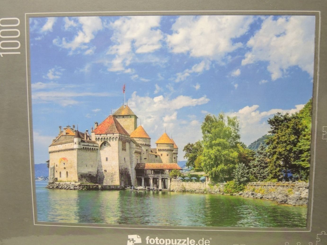 Puzzle: Fotopuzzel 31 Schloss Chillion 1000 – Nuovo e nell'imballaggio originale da Dagmersellen venduto da FBM-Bacheli
