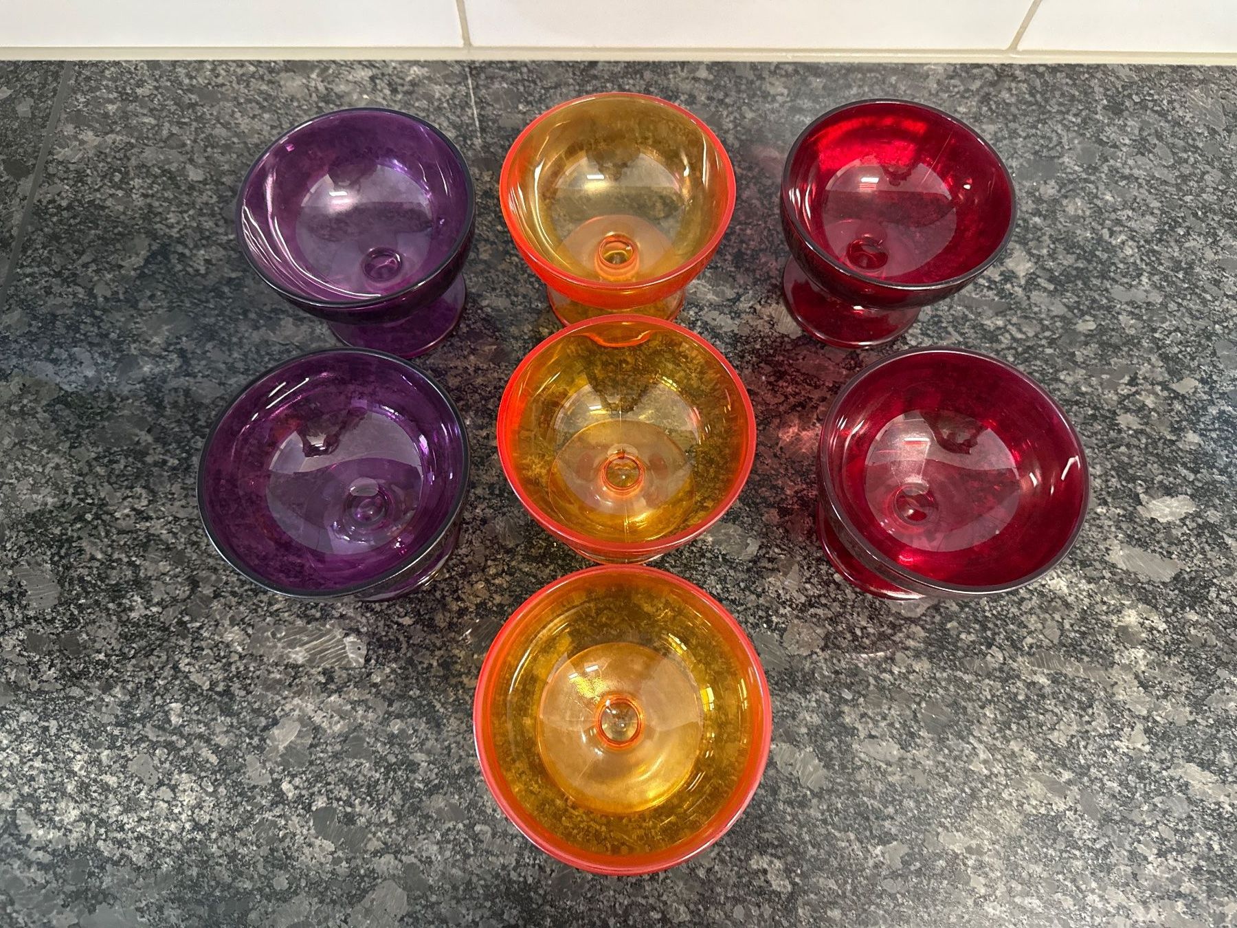 Gläser: Eisgläser - ice cream glasses 7x – Gebraucht aus Horgen von linuxrp 1