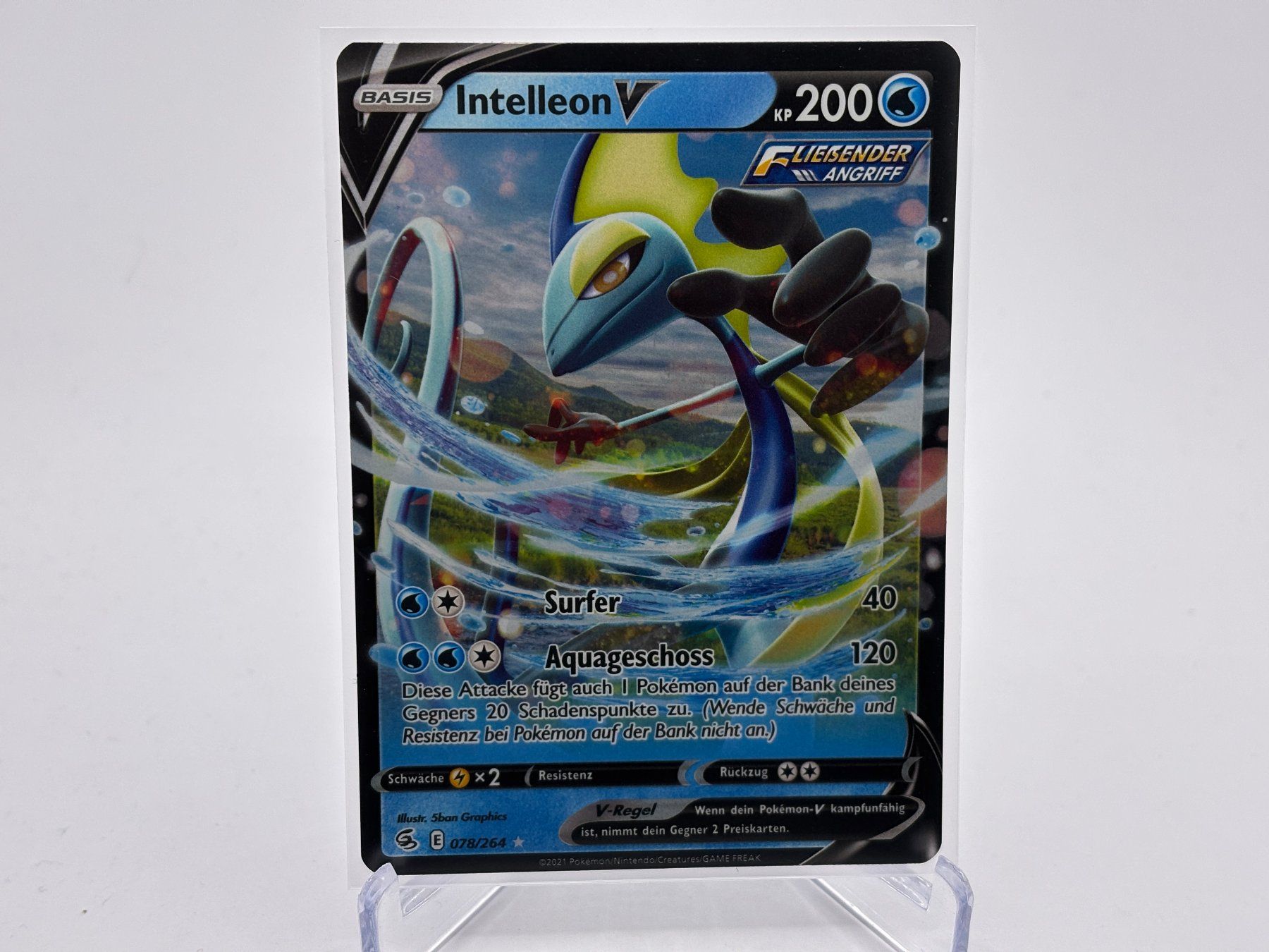 Pokémon Carte collezionabili: Fusionsangriff - Intelleon V  (FST 78) - DE – Nuovo (secondo la descrizione) da Allschwil venduto da Bullach