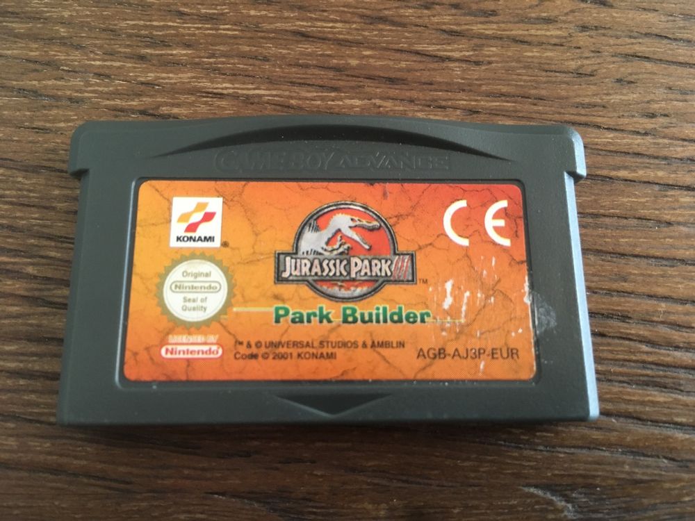 Game Boy Advance Jurassic Park 3 Park Builder Kaufen Auf Ricardo 7318