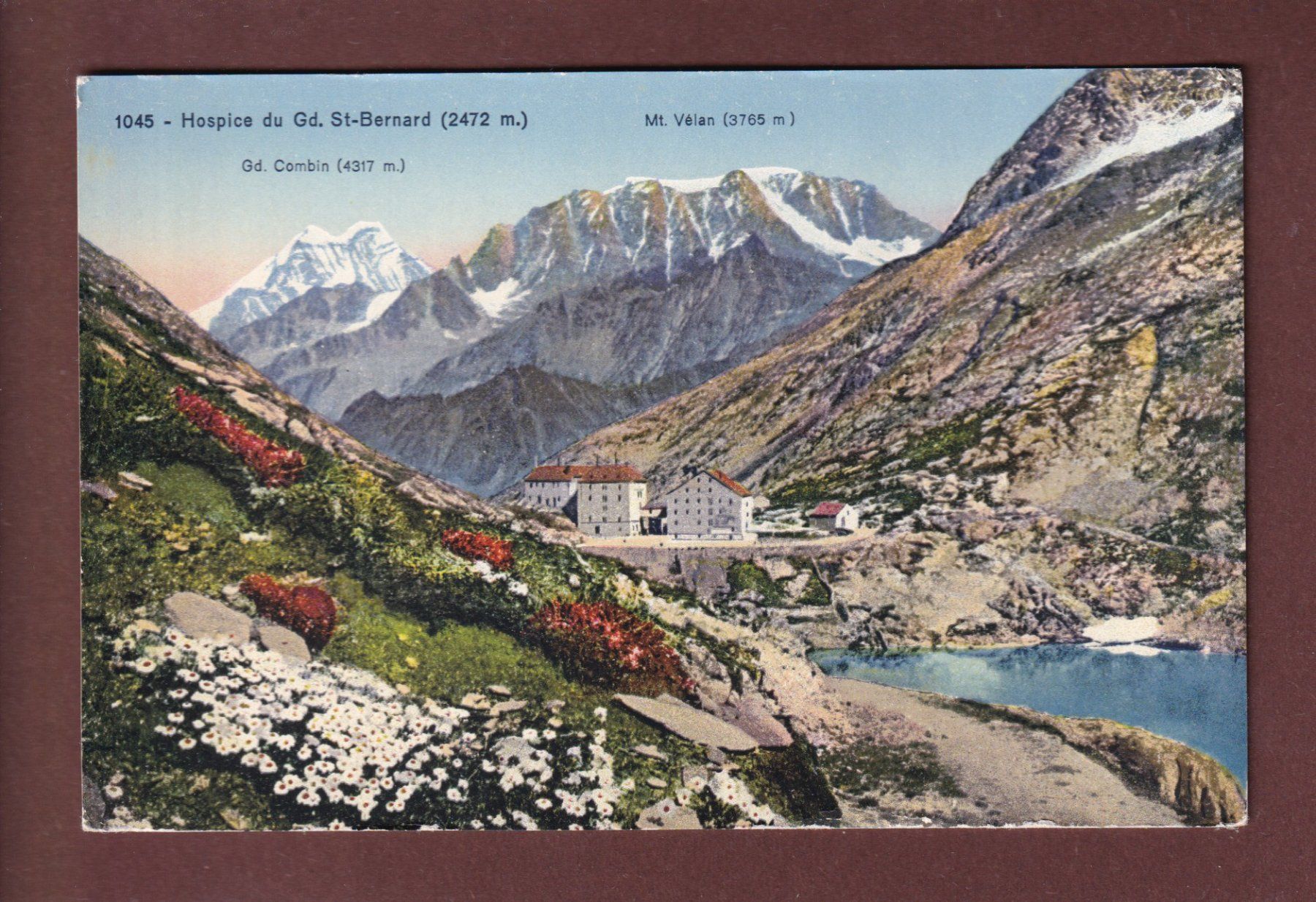 Cartoline postali: Hospice du GRAND-SAINT-BERNARD – Usato da Pully venduto da nicecards-shop