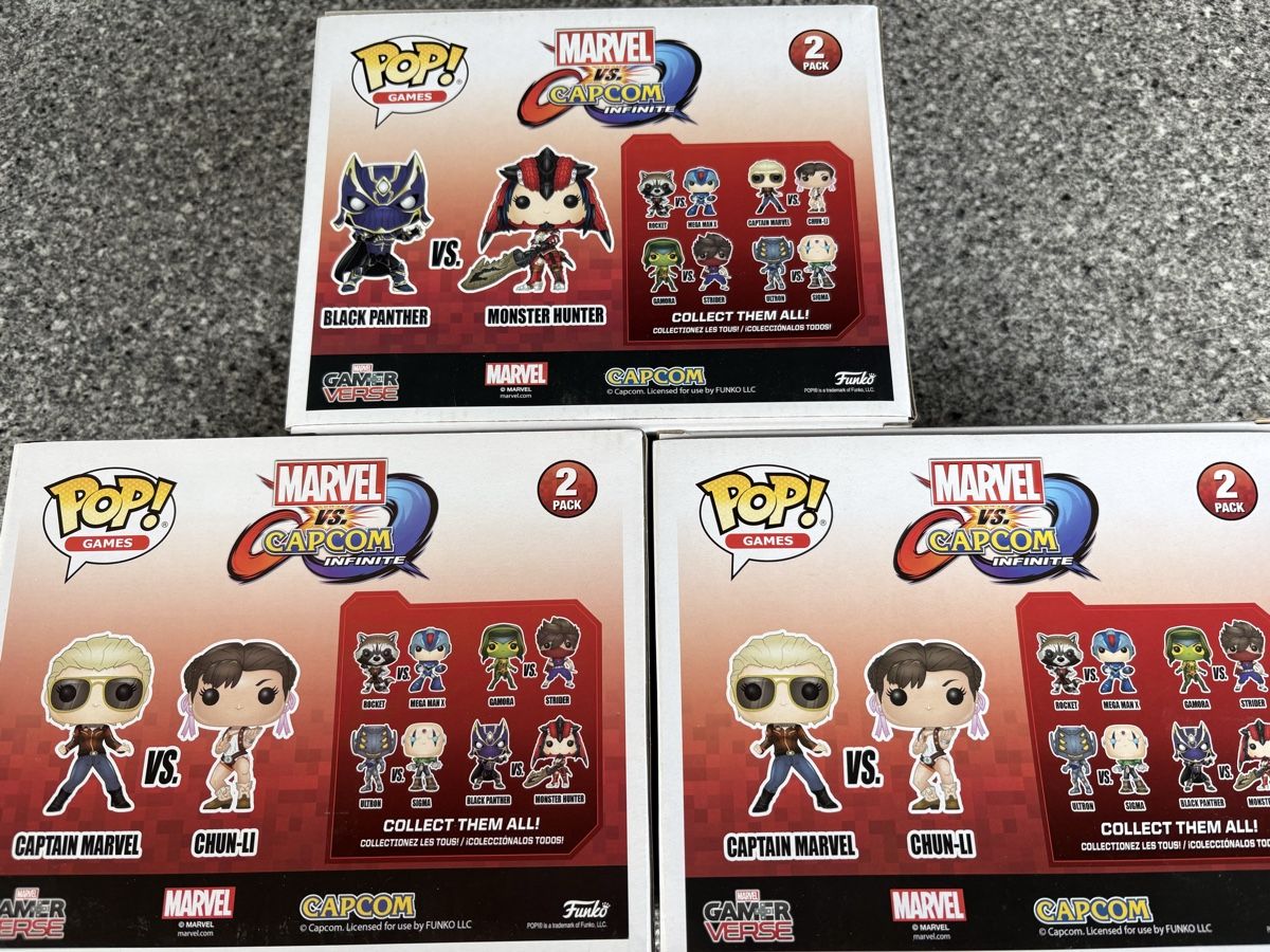 Funko Statuette: POP GAMES marvel vs capcom  – Nuovo e nell'imballaggio originale da Herzogenbuchsee venduto da warrior77 7
