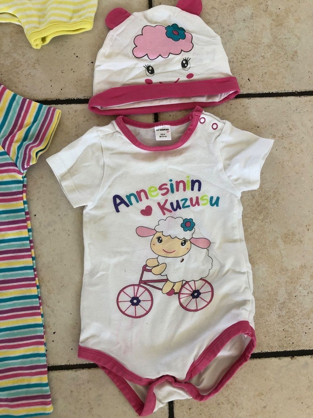 Pagliaccetti: 3 dopodopo Jumpsuits kurz Gr.62/68 – Usato da Obergerlafingen venduto da cabo4 2
