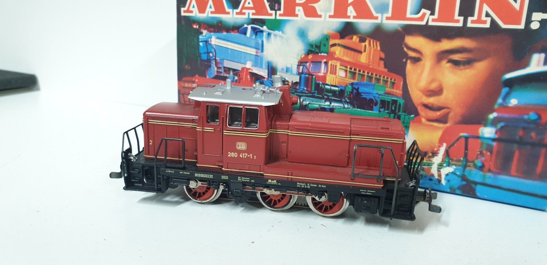 Märklin Modellini di ferrovie: Märklin Rangierlok Digital H0/AC 3065 – Difettoso da Neuenhof venduto da ludovicco 1