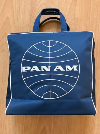 Original Pan Am Flight bag 1960,s Beatles