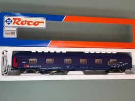 SBB CFF wagon-lits WLABmh *lune et étoiles - Mond und Sterne