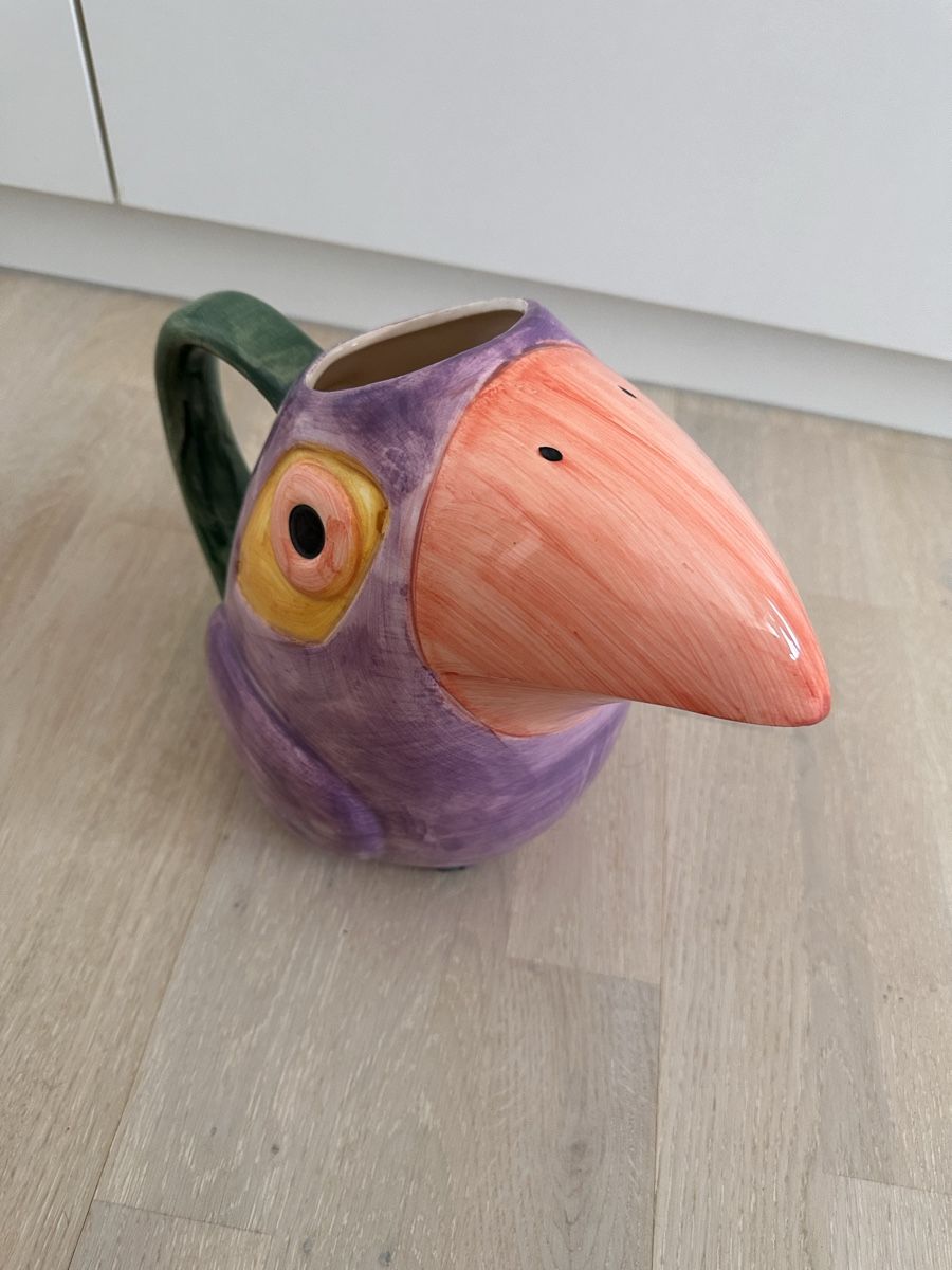 Toutes les décorations: Krug (Vase) Bunter Vogel – D'occasion à Muri AG par Almi44 1