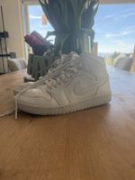Original Air Jordan Mid Weiss, Top Zustand, Grösse 38