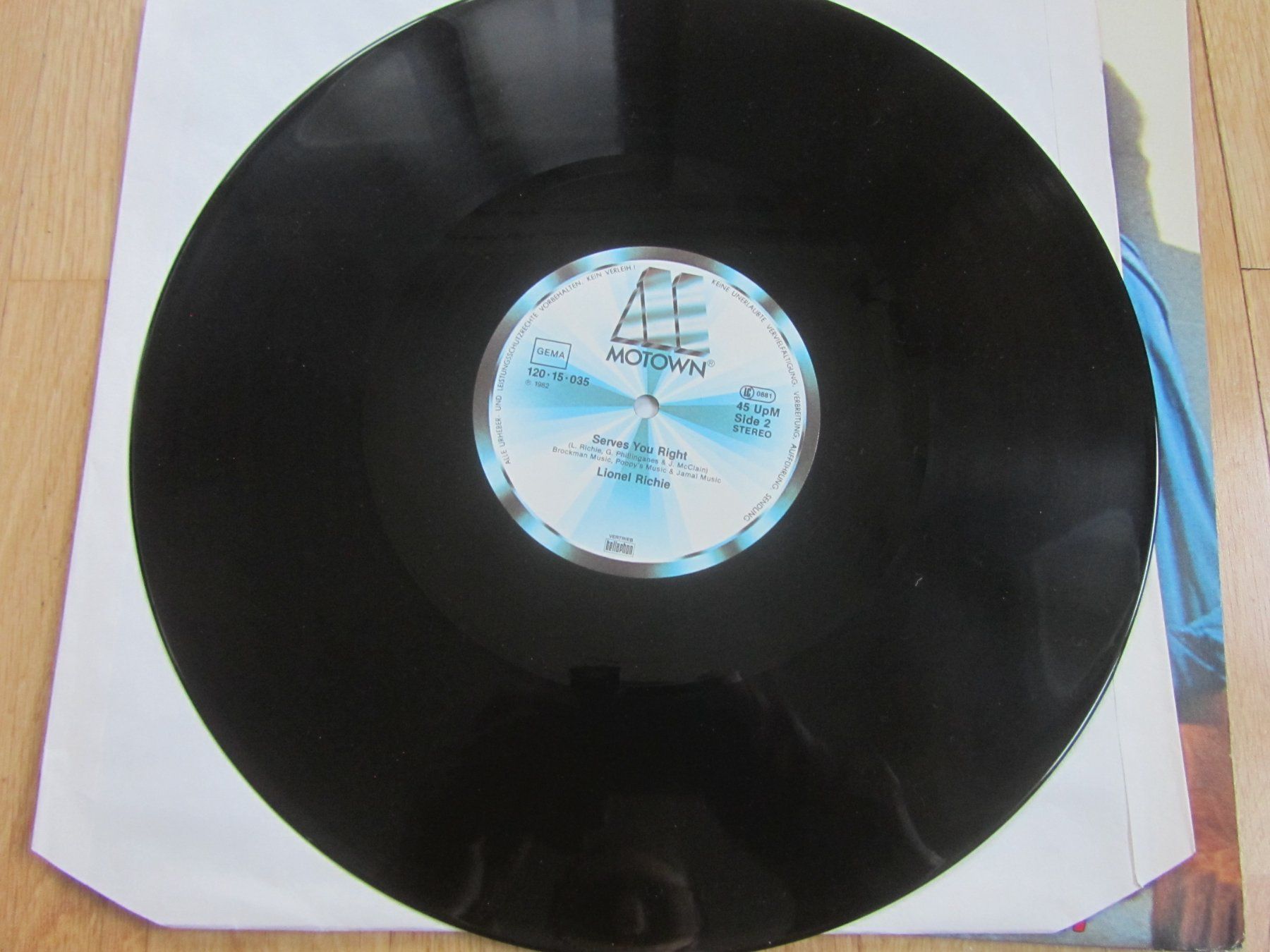 Schallplatten: Lionel Richie:  Running With The Night – Gebraucht aus Seengen von mikelele 2