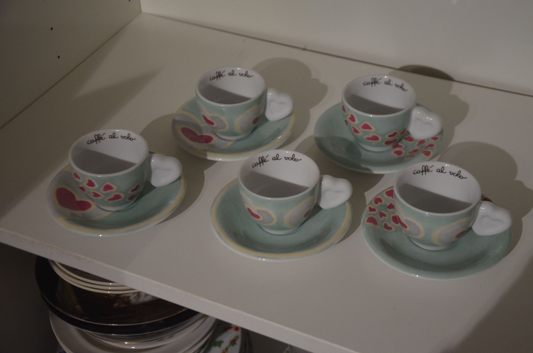 Tazze: 5 STUCK ESPRESSO TASSE THUN NEU – Nuovo (secondo la descrizione) da Chiasso venduto da Dolly015