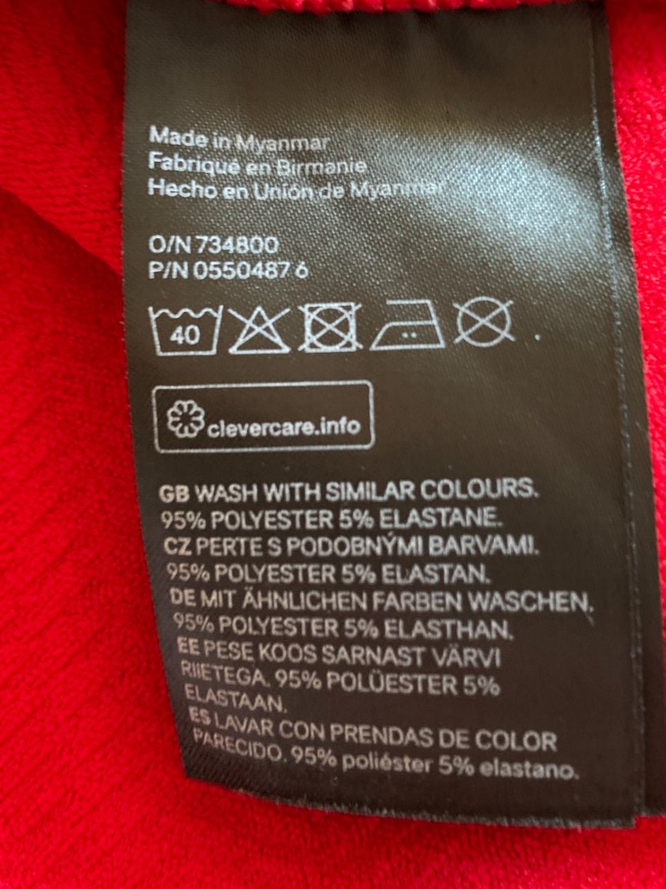 H&M Vestiti: H&M Damen Kleid, Gr.38, Rot – Usato da Worb venduto da farben20zauber 6