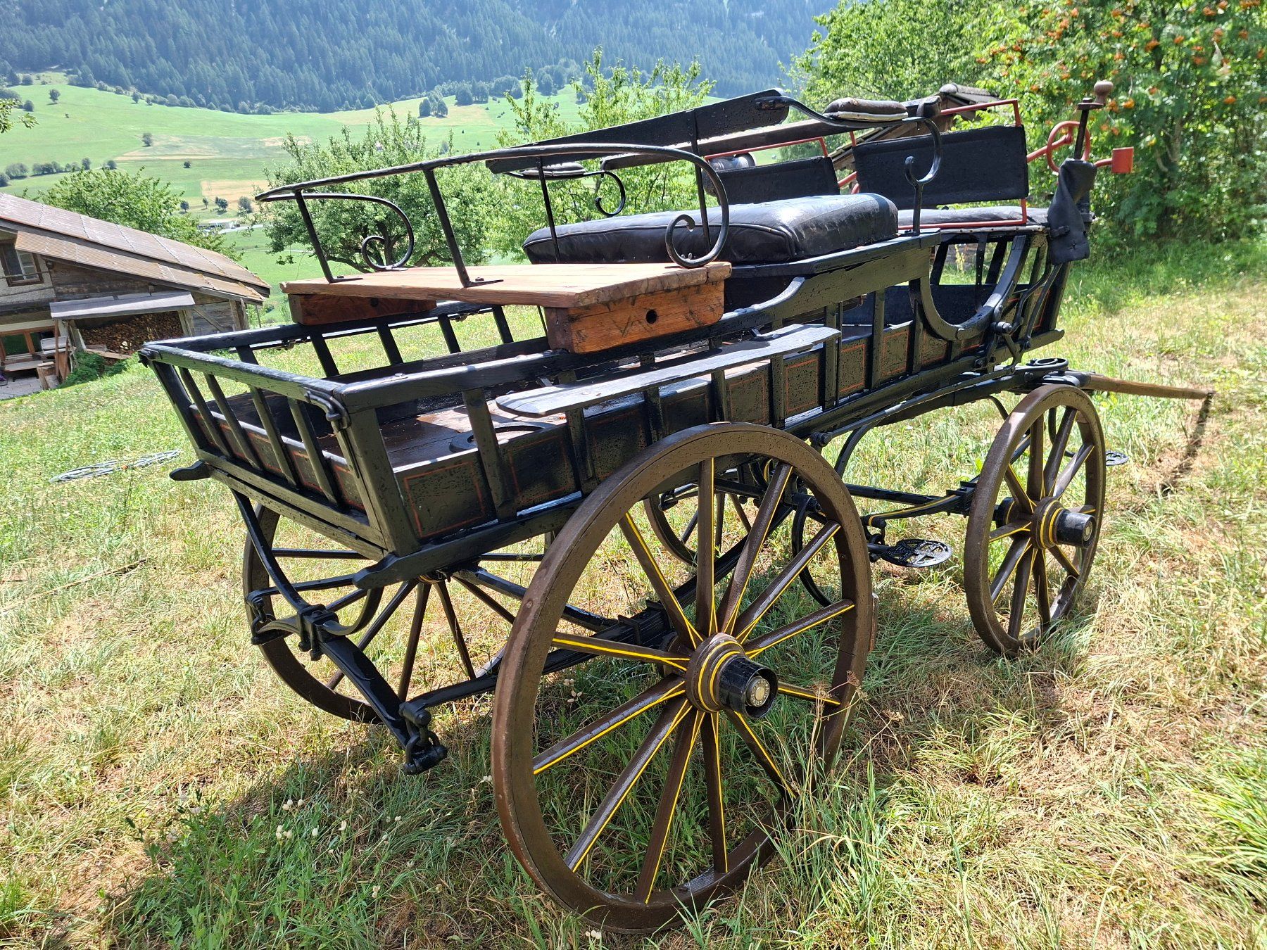 Carrozze: "Bärner Wägeli" historische Kutsche – Usato da Sta. Maria V. M. venduto da cbo_2ycq 2
