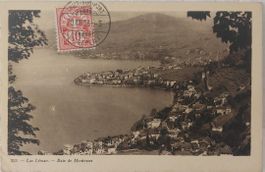 MONTREUX - La Baie - 1906