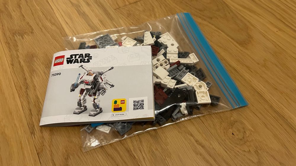 Lego 75390 - Luke Skywalker X-Wing Mech (ohne Minifigur) (Gebraucht) in ...