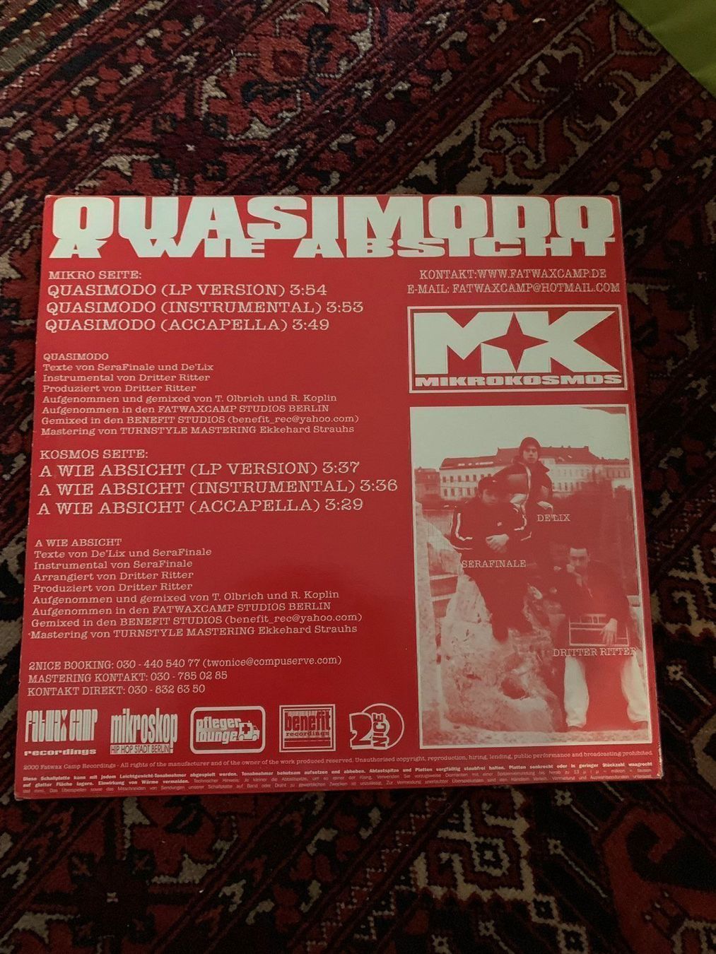 Vinyles: Quasimodo schallplatten – D'occasion à Nidau par ybm 1