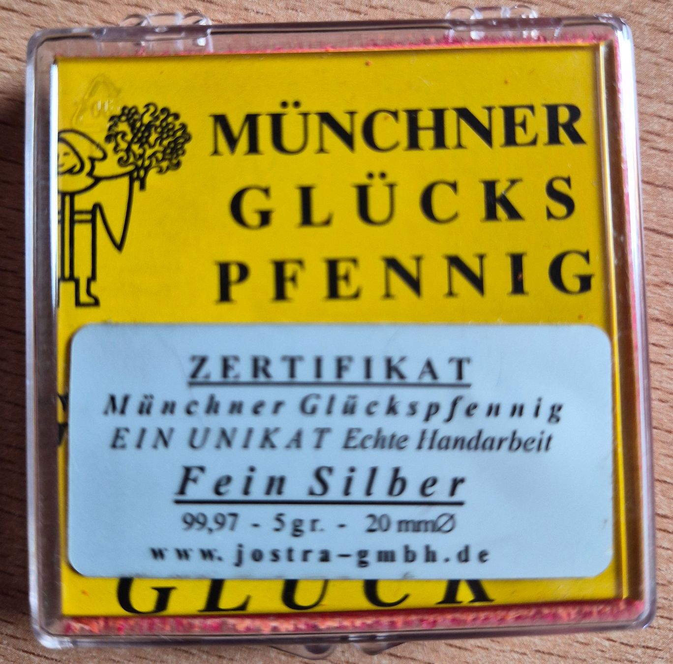 Toutes les monnaies: Münchner Glückspfennig - 5 Gr. Silber – D'occasion à Fislisbach par Porano 2