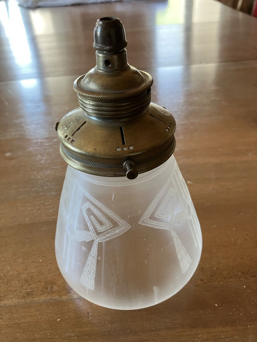 Lampen: Hängelampe, D.R.P., Lampe – Gebraucht aus Neftenbach von 889095 1