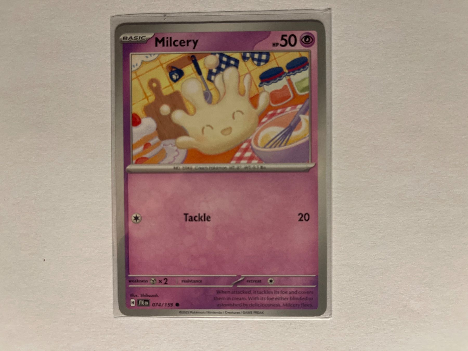 Pokémon Carte collezionabili: J/Milcery - Tackle Pokémon Karte – Usato da Frutigen venduto da swissTCGworld