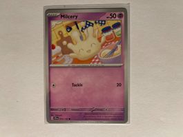 J/Milcery - Tackle Pokémon Karte