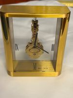 Tischuhr Bucherer Messinggehäuse