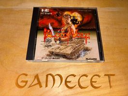 Bloody Wolf PC Engine HuCard Data East japanisches Spiel