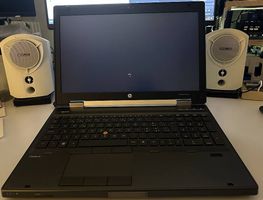 HP 8560w mit Zusatzakku