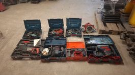 Großes Profi Werkzeug-Set: Bosch, Makita, Milwaukee, Metabo
