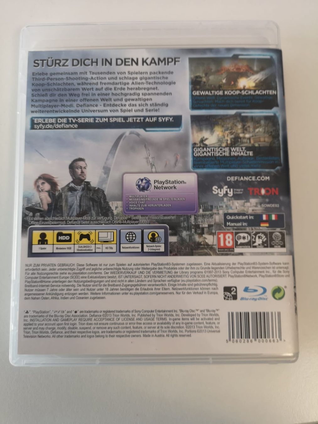 Giochi: Defiance (PS3) – Usato da Herisau venduto da Seyashop_2 2