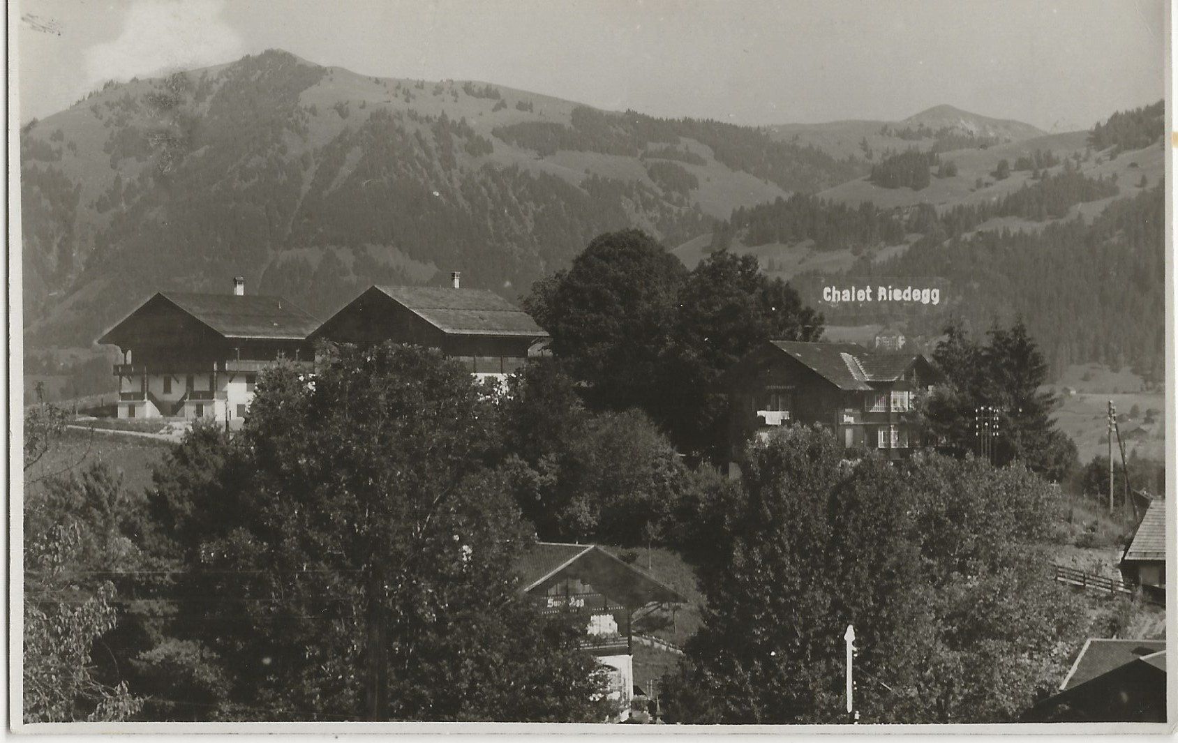 Cartoline postali: Gstaad, Chalet Riedegg – Usato da Frauenfeld venduto da Merk52